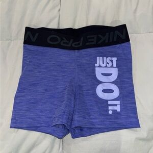 Nike Men's Purple Just Do It Shorts